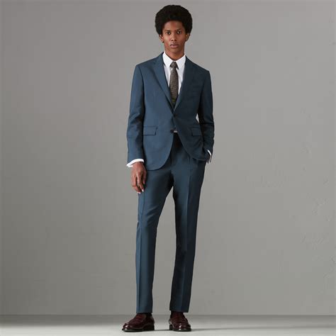 burberry soho fit suit|BurberrySoho Fit Wool Mohair Suit in Dark Pewter Blue, Brand .